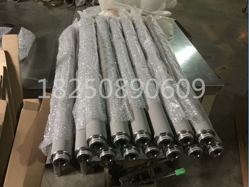 鈦粉末燒結濾芯 食品飲料礦泉水澄清過濾固液氣分離凈化微孔鈦濾芯